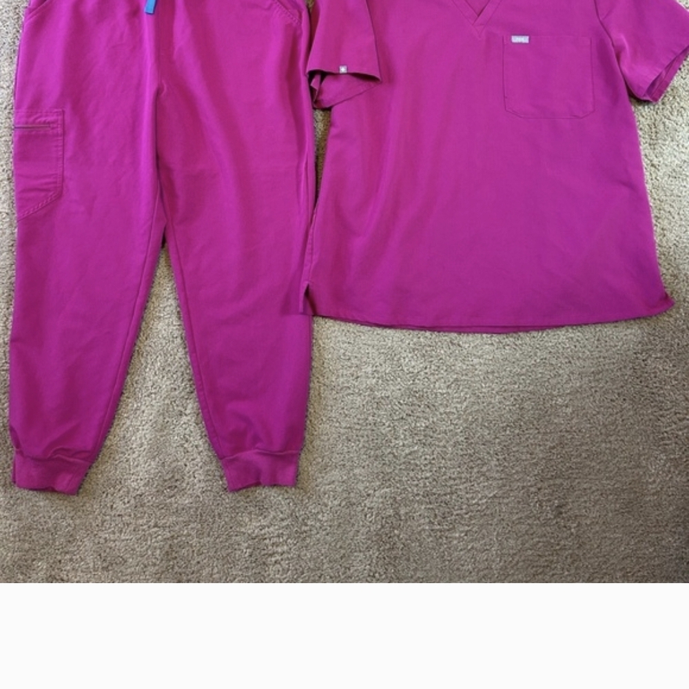 Magenta Women  Scrub Set